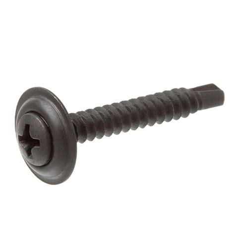 Crown Bolt #10 1 in. Phillips Oval-Head Sheet Metal Screws (2-Pack ...