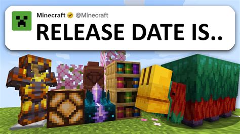 Minecraft 1.20 Trails and Tales Update Release Date Info! (New Leaks ...