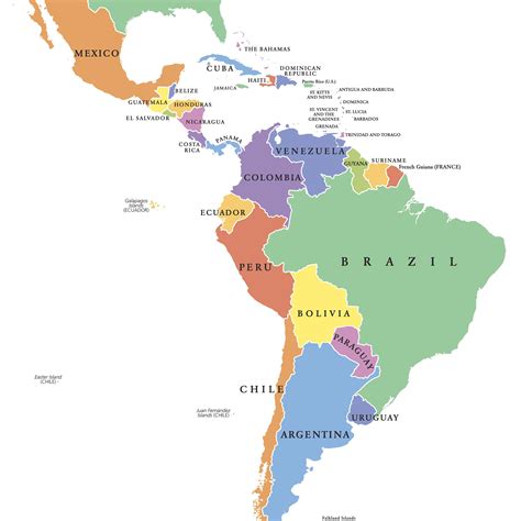 Paises De America Latina Mapas | Images and Photos finder