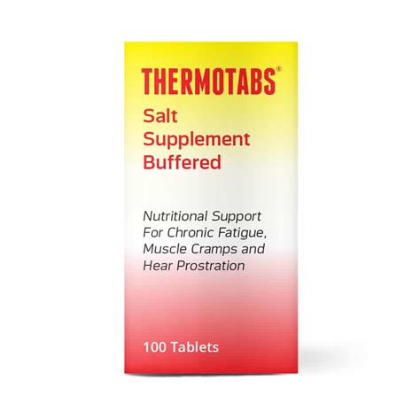 Thermotabs Sodium Tablets (100 Tablets)