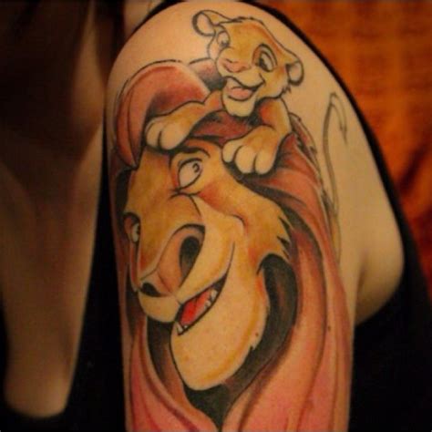 Never give up | Lion king tattoo, Disney tattoos, King tattoos