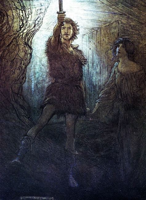 ATOMIC CHRONOSCAPH — The Ring of the Nibelung - art by Arthur Rackham...