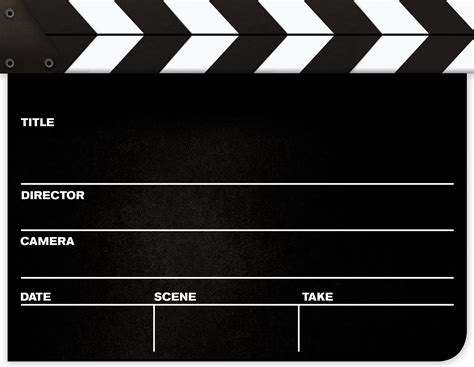 Movie Slate - ClipArt Best