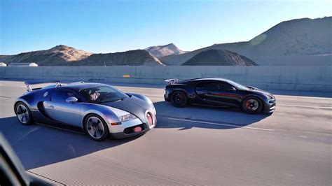 2021 Veyron vs Chiron; the ultimate Bugatti showdown