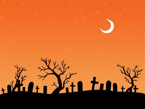 Halloween Wallpaper: Orange Color Halloween Wallpaper, Orange Halloween ...