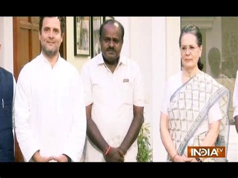 HD Kumaraswamy oath taking ceremony today, Kejriwal, Rahul and others ...