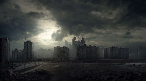 Apocalyptic City Wallpapers - Top Free Apocalyptic City Backgrounds ...