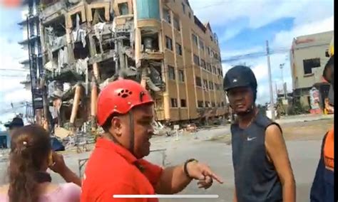 Kidapawan Hotel Wrecked After 6.5 Magnitude Earthquake Strikes (Video)