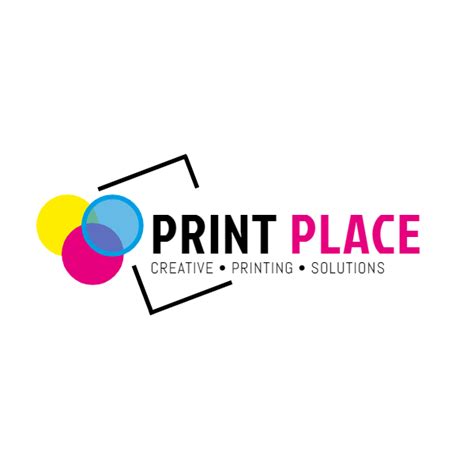 Colorful Print Palace Logo