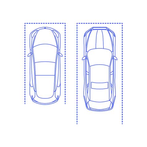 Parking Spaces Dimensions & Drawings | Dimensions.com