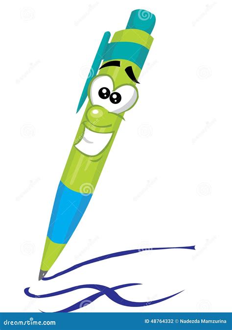 Pen Stock Vector - Image: 48764332