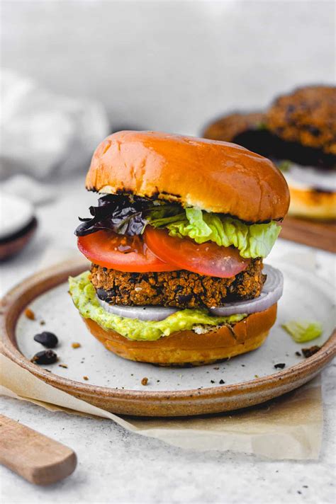 Vegan Veggie Burger Recipe | Deporecipe.co