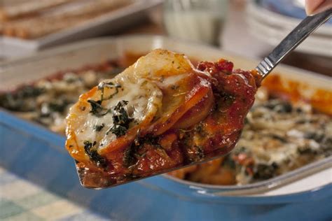 Potato Spinach Lasagna | MrFood.com