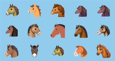 🐴 Horse Face on Google Noto Color Emoji 16.0