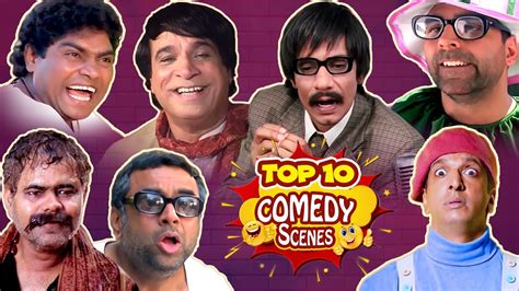 Top 10 Bollywood Comedy Scenes - Akshay Kumar - Paresh Rawal - Johnny ...