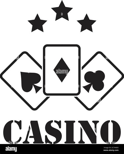 Casino logo vector icon template design Stock Vector Image & Art - Alamy