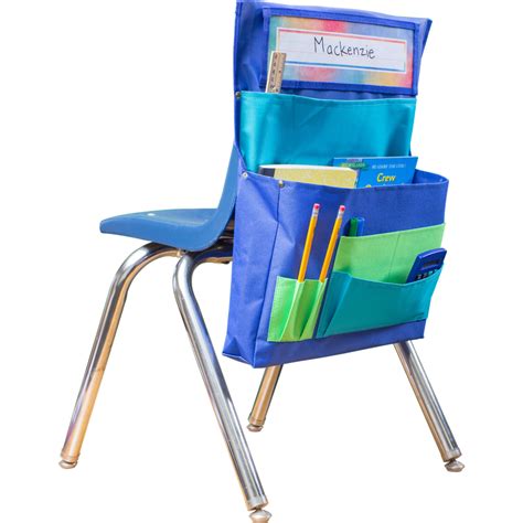 Blue, Teal & Lime Chair Pocket - TCR20970 | Teacher Created Resources