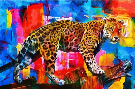 Abstract Animal Paintings