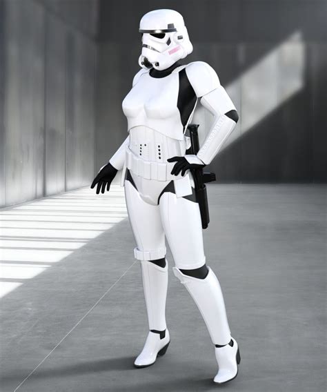 RenderHub - Stormtrooper Outfit for Genesis 8 Female