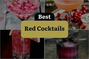 35 Red Cocktails That'll Make Your Taste Buds Tickled Pink ...