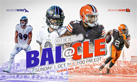 Ravens vs. Browns: How to watch this AFC North Week 4 slugfest