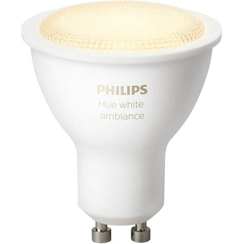 Philips Hue GU10 Bulb (White Ambiance) 464677 B&H Photo Video