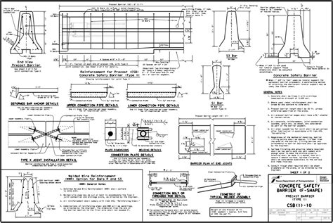 Concrete Safety Barrier - F-Shape - Summit Precast Concrete