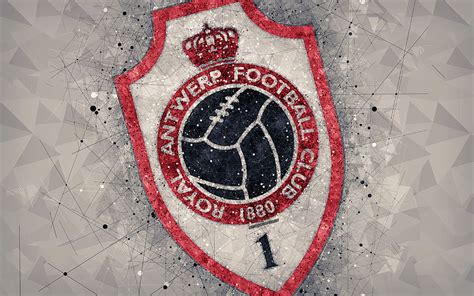 Royal Antwerp FC, seni geometris, logo Wallpaper HD | Pxfuel