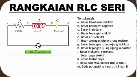 Menghitung Tegangan Pada Rangkaian Seri Rlc Labs - IMAGESEE