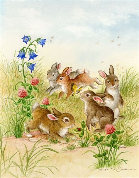 1000+ images about Rabbit Art on Pinterest Art And Illustration, Animal ...