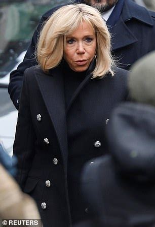 Brigitte Macron attends funeral of composer Michel Legrand in Paris ...