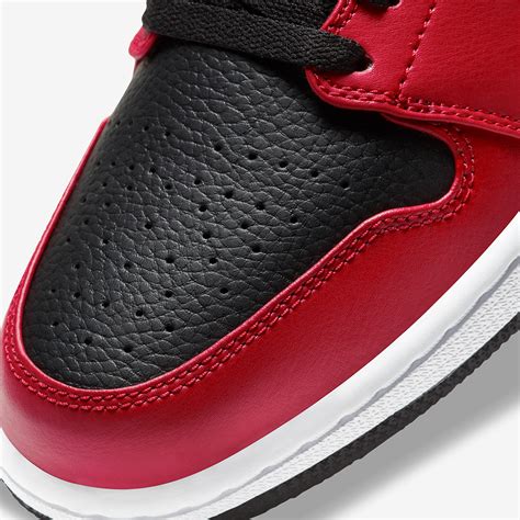 Air Jordan 1 Low Black Red 553558-605 Release Info | SneakerNews.com