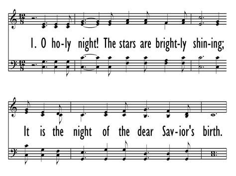 O Holy Night Printable Sheet Music