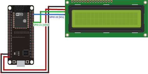 I2C LCD with ESP32 on Arduino IDE - ESP8266 compatible | Random Nerd ...