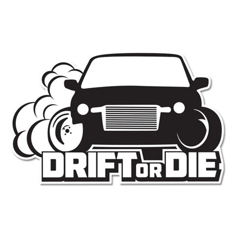 Drift or Die Stickers – Burubado