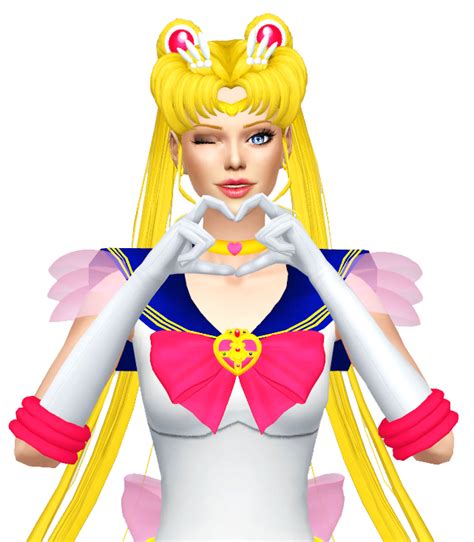 Sims Yellow Moon Sailor Figurine Mars Transparent HQ PNG Download ...