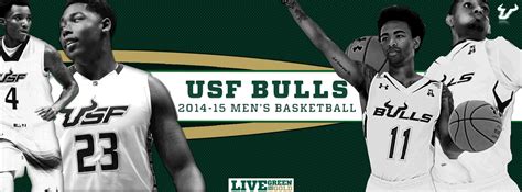 USF Bulls Men’s Basketball Wallpaper 2014-15 (2553×945)