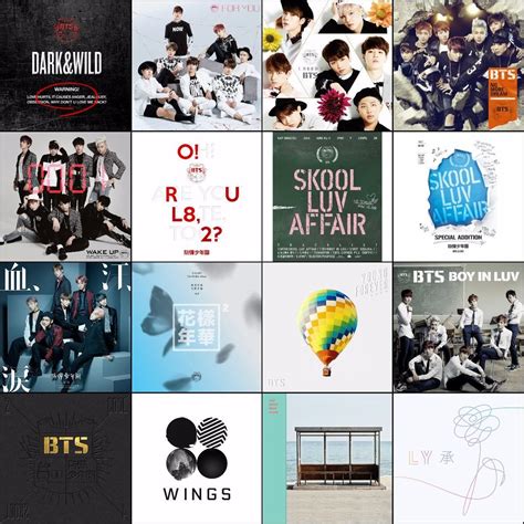 Albums De Bts