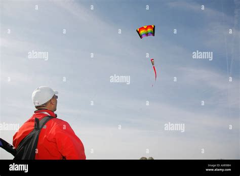 Person flying a kite, Washington DC, USA Stock Photo - Alamy