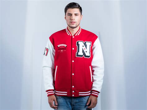 Custom Varsity Jacket Leather Sleeves | Novo Jackets - Custom Varsity ...