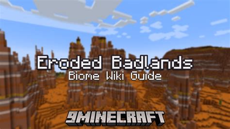 Eroded Badlands Biome - Wiki Guide - 9Minecraft.Net