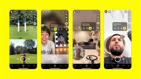 Snapchat's Dual Camera feature isn't quite a BeReal copycat