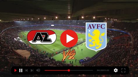 AZ Alkmaar v Aston Villa live match 26 October 2023 Watch On | Bible ...