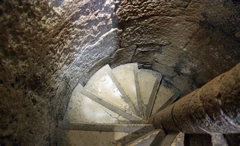 Inside of Belem tower stock photo. Image of stone, downstairs - 50313512