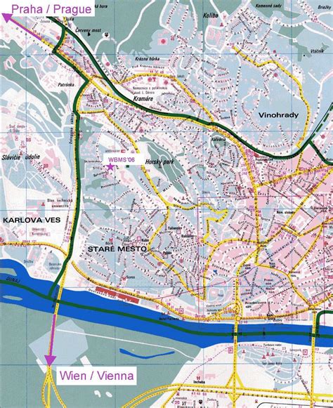 Large Bratislava Maps for Free Download and Print | High-Resolution and ...