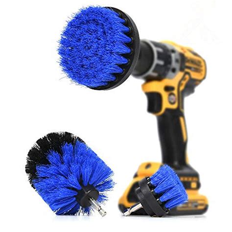 Buy ORIGINAL Drill Brush 360 Attachments 3 pack kit -Blue All purpose ...