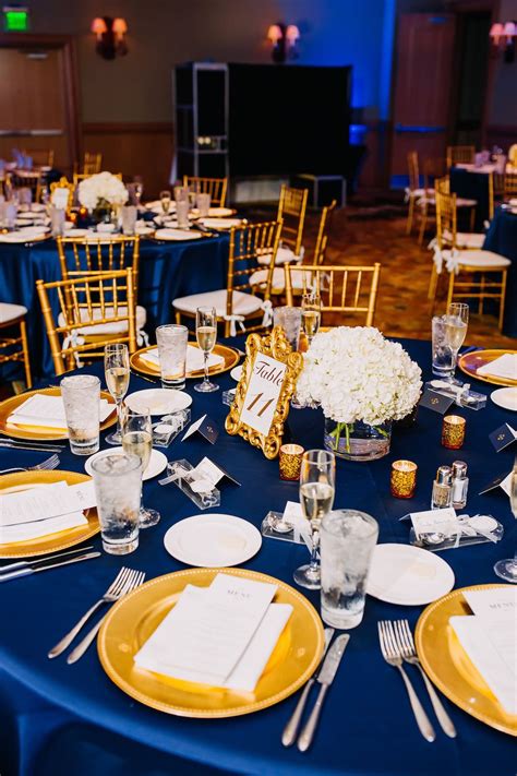 How To Decorate: Royal Blue And Gold Wedding Decoration Ideas