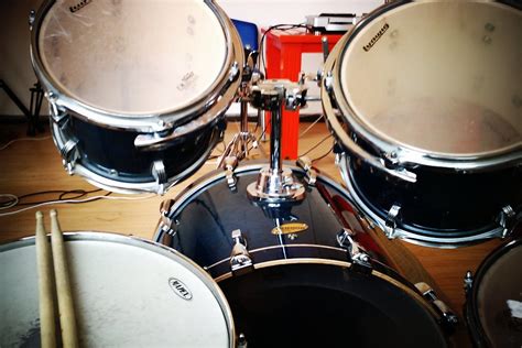 just set up my new drum kit, sounds pretty good already. | Flickr