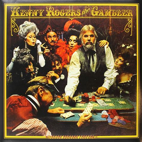 KENNY ROGERS THE GAMBLER ALBUM COVER POSTER 24 X 24 Inches Fantastic ...