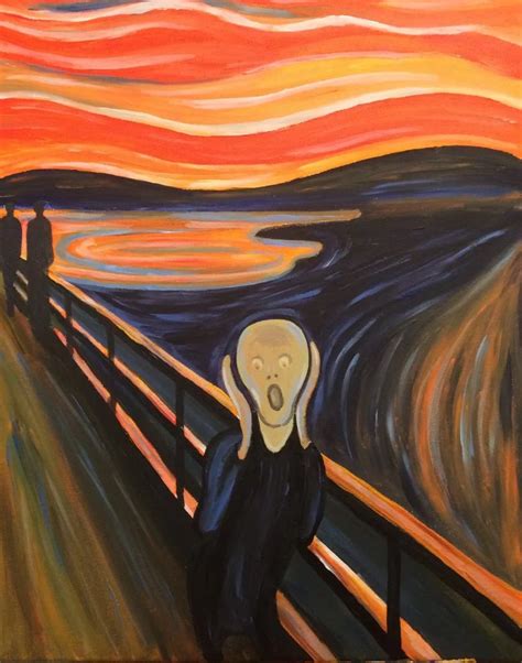 The Scream By Edvard Munch - We Love Art